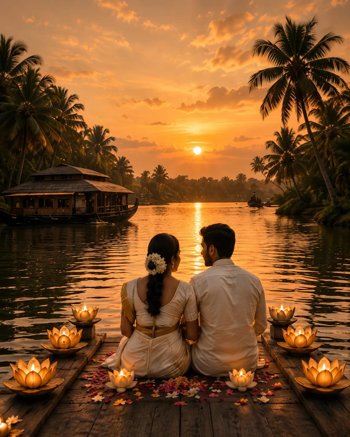 The Kerala invitation artwork
