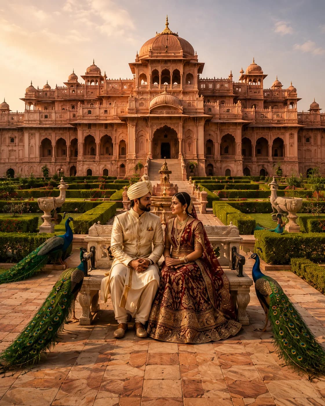 The Rajasthan invitation artwork
